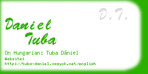 daniel tuba business card