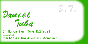 daniel tuba business card
